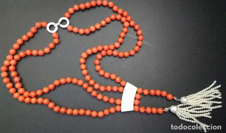 Joyeria: Collar coral y perla. - Foto 1