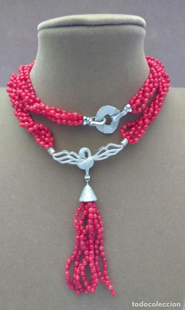 Joyeria: Collar coral y plata. - Foto 1