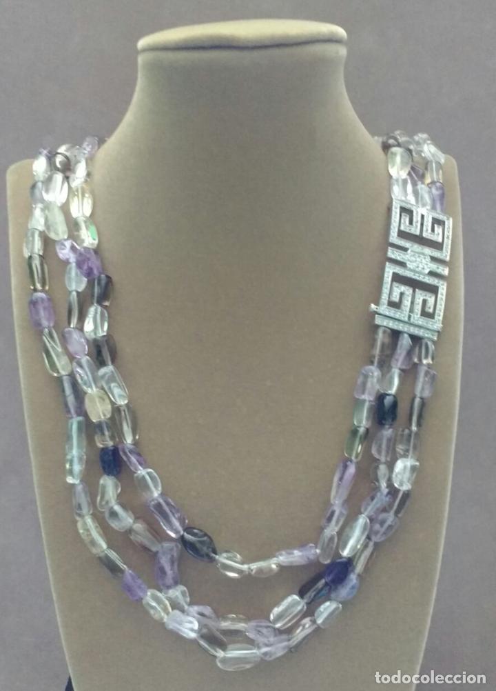 Joyeria: Collar multigema plata. - Foto 1