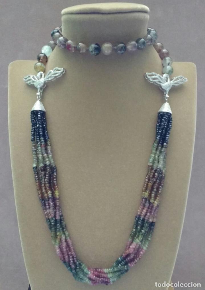 Joyeria: Collar &ugrave;nico de turmalinas. - Foto 1
