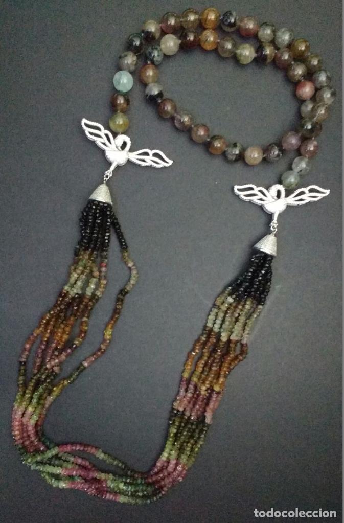 Joyeria: Collar &ugrave;nico de turmalinas. - Foto 2