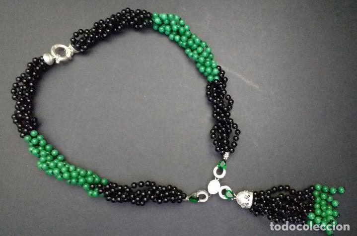 Joyeria: Collar &ograve;nix y jade. - Foto 1
