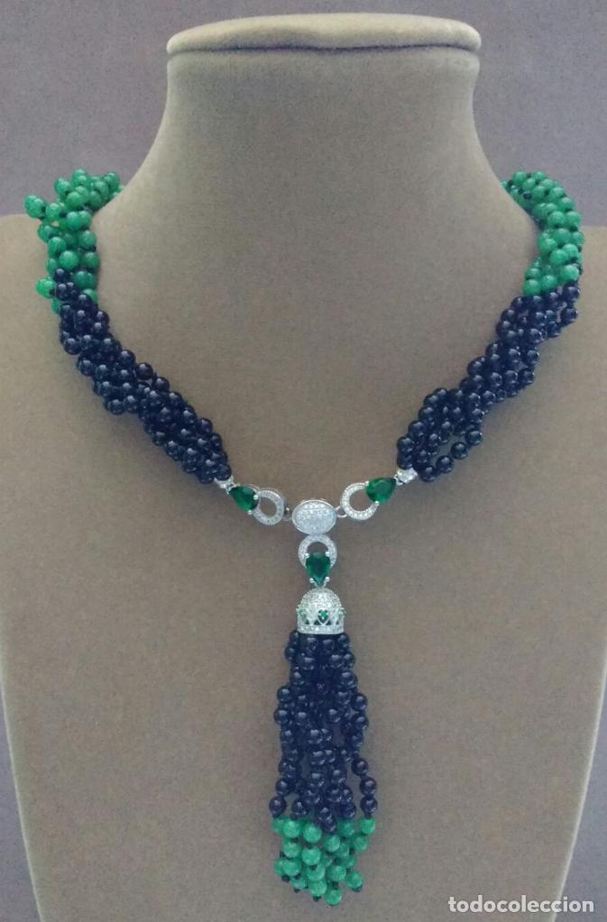 Joyeria: Collar &ograve;nix y jade. - Foto 2