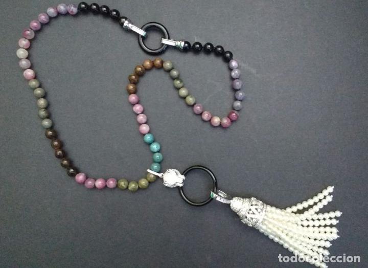 Joyeria: Collar turmalina y perla. - Foto 1