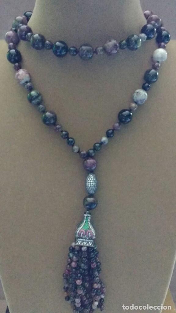 Joyeria: Collar largo de turmalinas. - Foto 1