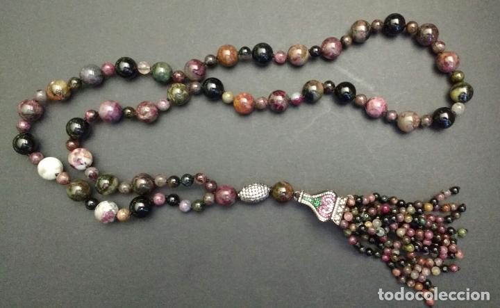 Joyeria: Collar largo de turmalinas. - Foto 3