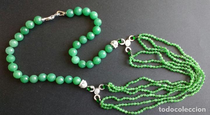 Joyeria: Collar largo de jadeita. - Foto 1