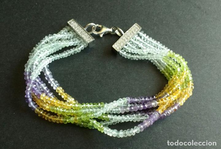 Joyeria: Pulsera multigema plata 925. - Foto 1