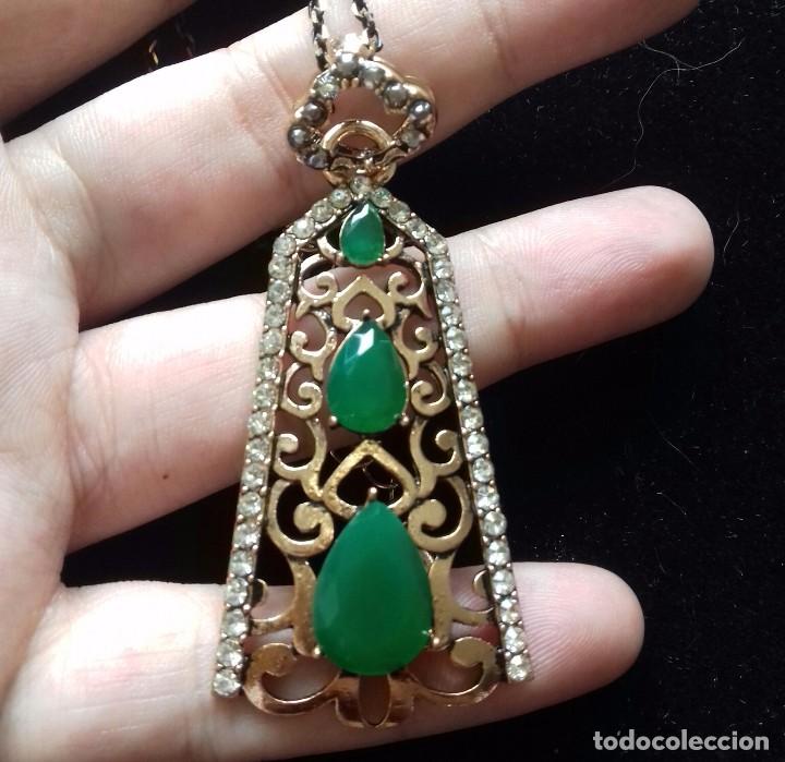 Joyeria: Gargantilla en Bronce y Piedras - Foto 1
