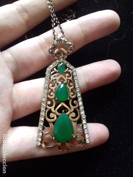 Joyeria: Gargantilla en Bronce y Piedras - Foto 2