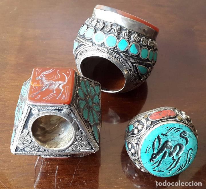 Joyeria: GRAN ANILLO AFGANO CON SELLO DE LACRE - Foto 7