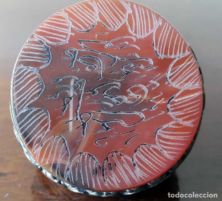 Joyeria: SELLO DE PLATA AFGANO DE LACRE DE 60MM . - Foto 4