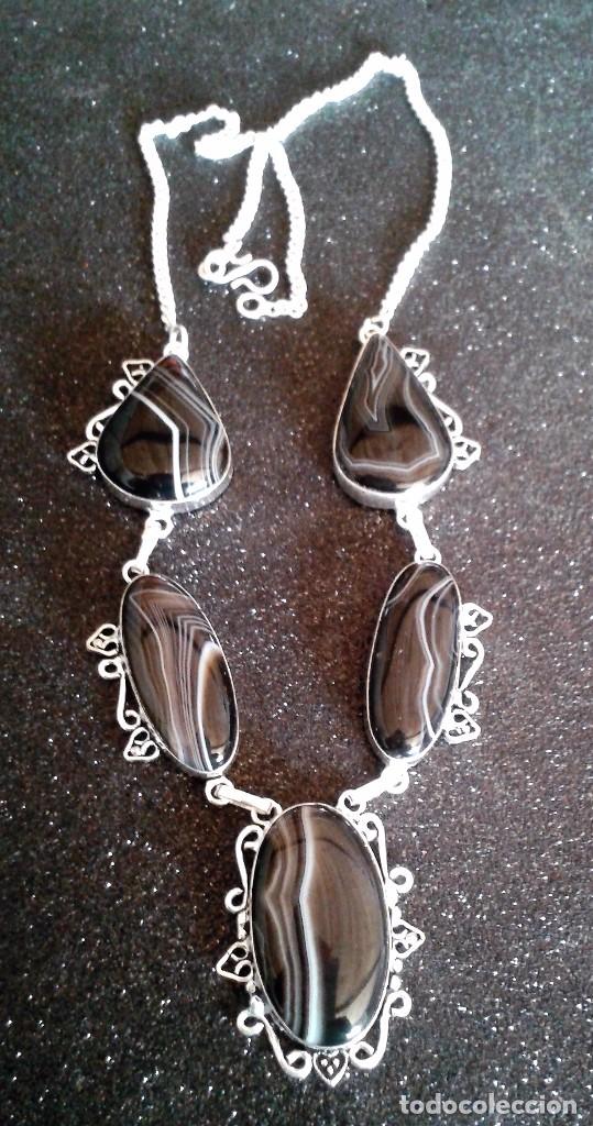Joyeria: COLLAR GARGANTILLA &Aacute;GATA BOTSWANA - Foto 2