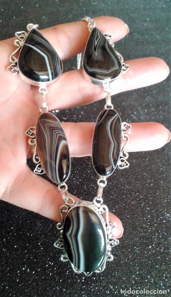 Joyeria: COLLAR GARGANTILLA &Aacute;GATA BOTSWANA - Foto 3