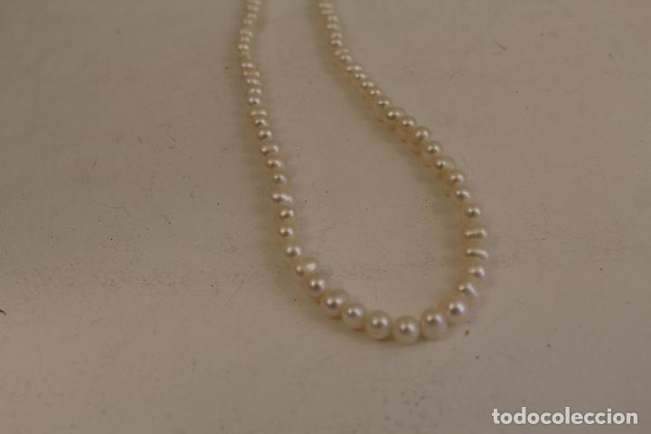 Joyeria: collar de perlas cultivadas con cierre de plata - Foto 3