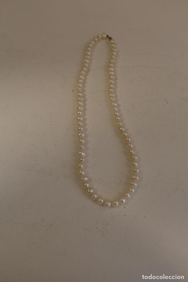 Joyeria: collar de perlas cultivadas con cierre de plata - Foto 4