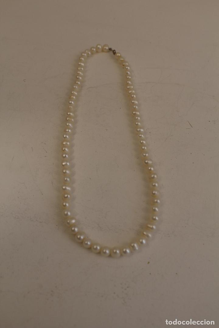 Joyeria: collar de perlas cultivadas con cierre de plata - Foto 5