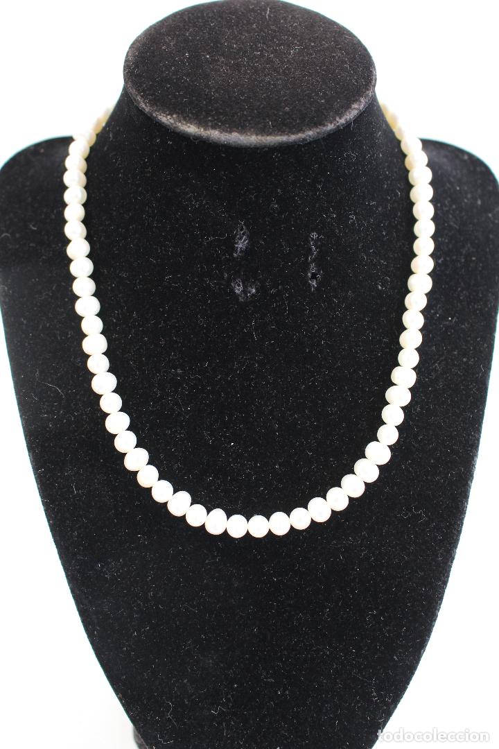 Joyeria: collar de perlas cultivadas con cierre de plata - Foto 7