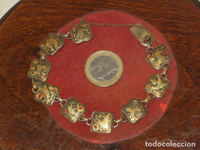 Joyeria: PULSERA DAMASQUINADA.TOLEDO.VINTAGE. - Foto 1