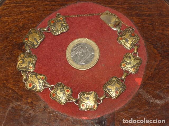 Joyeria: PULSERA DAMASQUINADA.TOLEDO.VINTAGE. - Foto 2