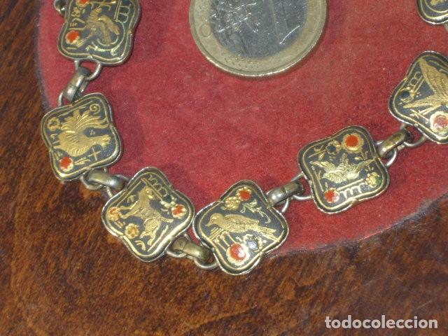 Joyeria: PULSERA DAMASQUINADA.TOLEDO.VINTAGE. - Foto 4