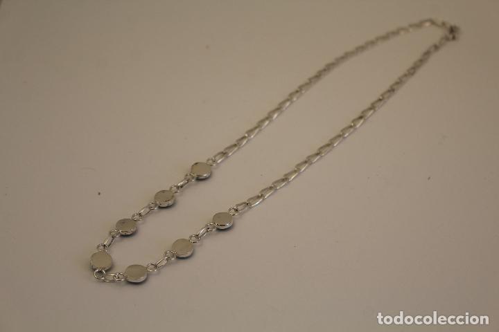 Joyeria: collar en plata de ley con piedra verde - Foto 6