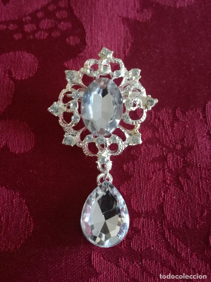 Joyeria: BROCHE BISUTERIA PARA IMAGEN DE VIRGEN O SANTO