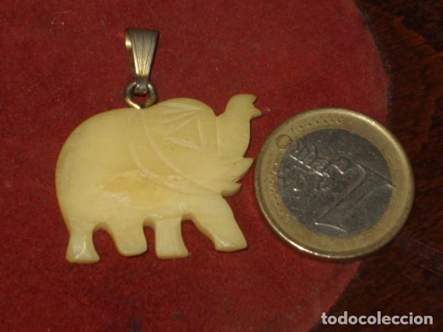 Joyeria: COLGANTE ELEFANTE DE HUESO. - Foto 6