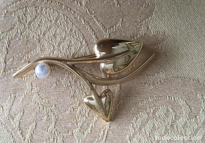 Joyeria: BROCHE VINTAGE HOJAS CORAZ&Oacute;N - Foto 1