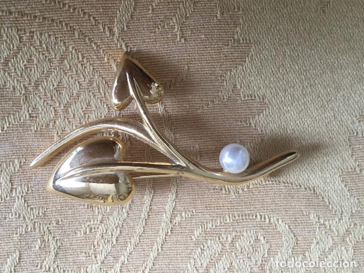 Joyeria: BROCHE VINTAGE HOJAS CORAZ&Oacute;N - Foto 4