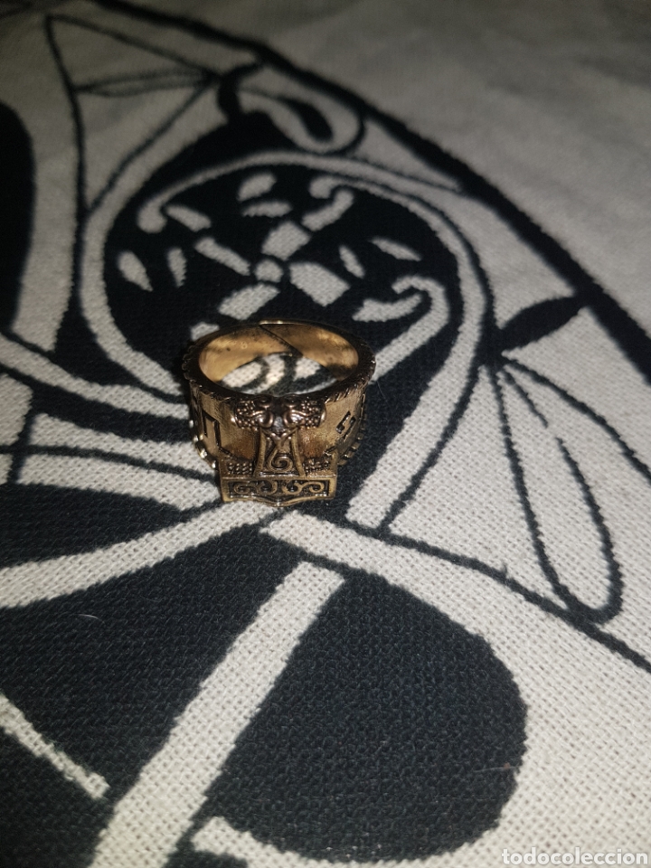 Joyeria: Anillo martillo de Thor vikingo mjolnir - Foto 1
