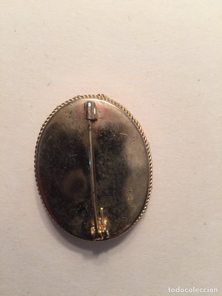 Joyeria: Antiguo broche hecho con la t&eacute;cnica de micro-mosaico. - Foto 10