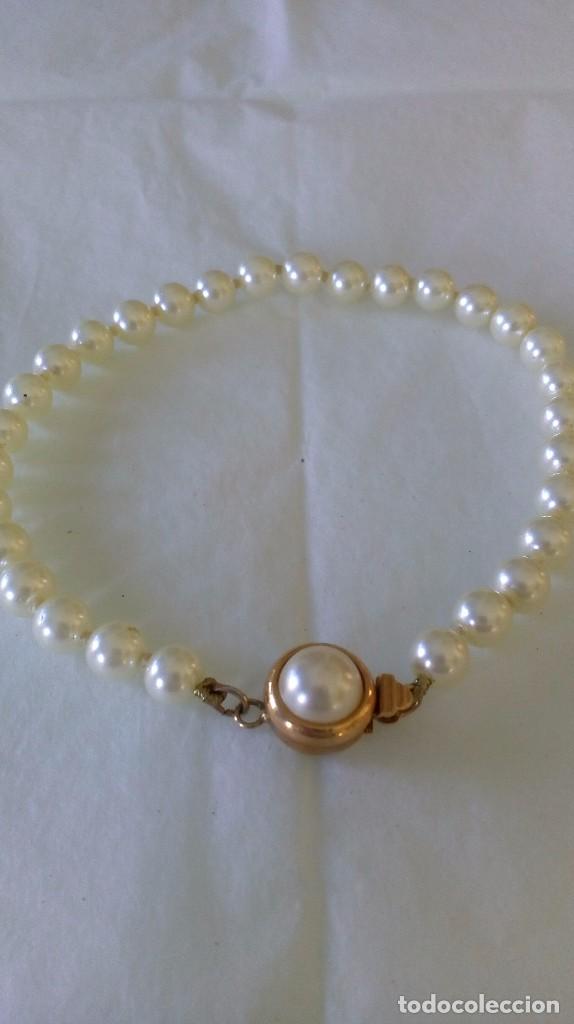 Joyeria: Pulsera perlas broche dorado - Foto 1