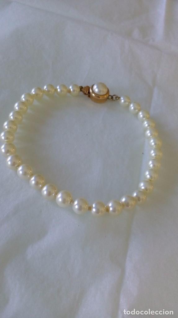 Joyeria: Pulsera perlas broche dorado - Foto 5