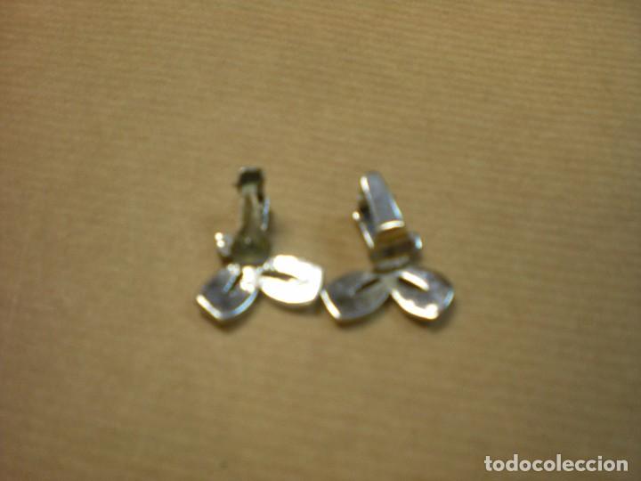 Joyeria: Pendientes acero con pedrer&iacute;a  2,5x2cm - Foto 3
