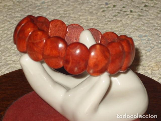Joyeria: PULSERA DE CORAL MANZANA ELASTICA. - Foto 5
