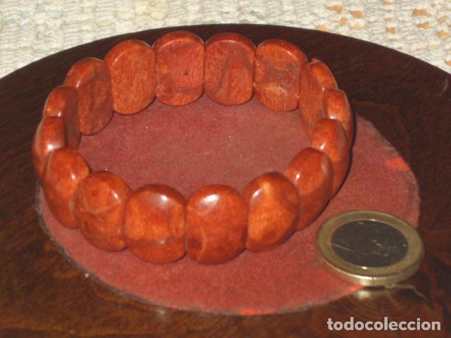 Joyeria: PULSERA DE CORAL MANZANA ELASTICA. - Foto 6