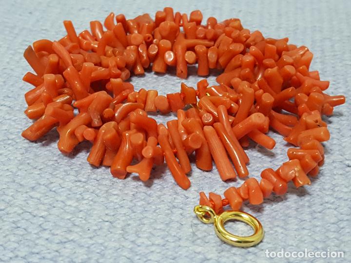 Joyeria: COLLAR O GARGANTILLA DE CORAL ANTIGUO - Foto 2