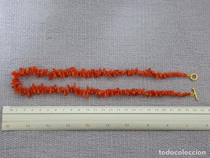 Joyeria: COLLAR O GARGANTILLA DE CORAL ANTIGUO - Foto 8