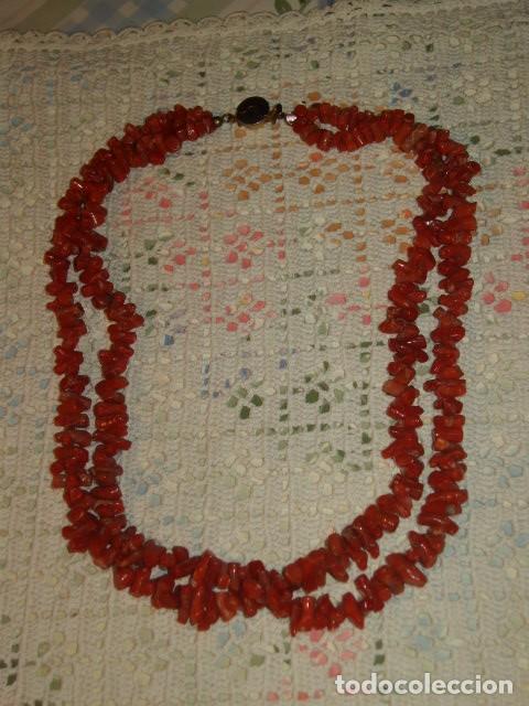 Joyeria: COLLAR DE CORAL ROJO .A&Ntilde;OS 70 - Foto 2