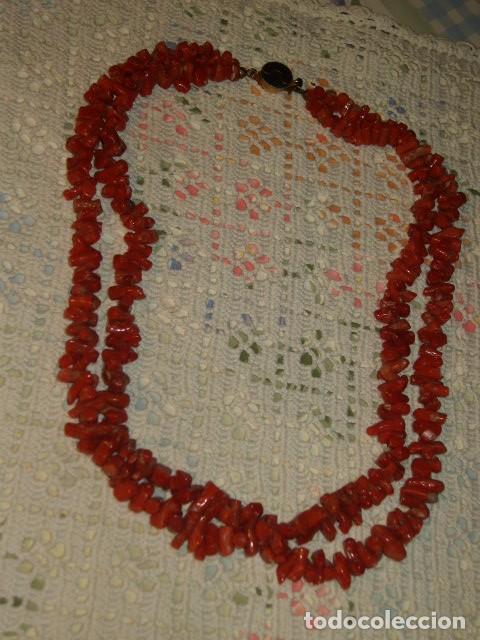 Joyeria: COLLAR DE CORAL ROJO .A&Ntilde;OS 70 - Foto 3