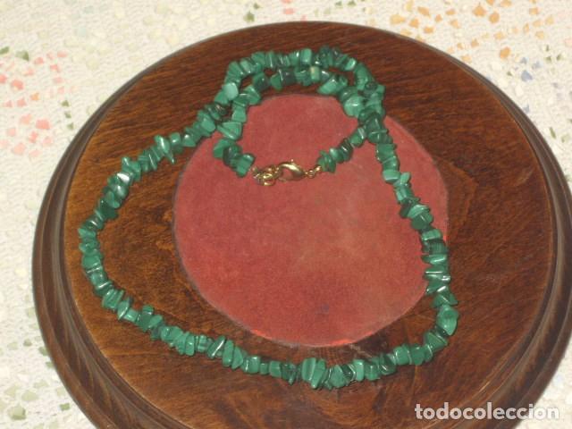 Joyeria: COLLAR DE PEPITAS DE MALAQUITA. - Foto 6