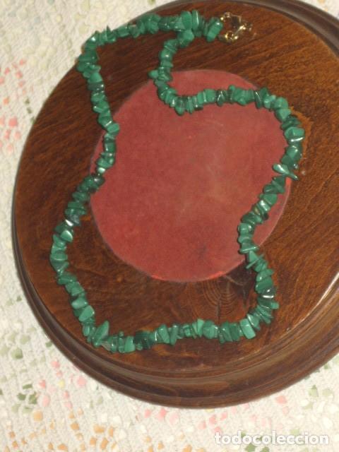 Joyeria: COLLAR DE PEPITAS DE MALAQUITA. - Foto 10