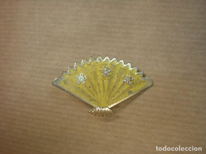 Joyeria: Broche con forma de abanico 3,5x1,5cm - Foto 1