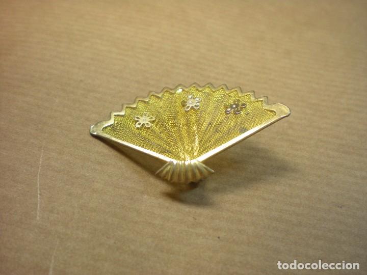 Joyeria: Broche con forma de abanico 3,5x1,5cm - Foto 2