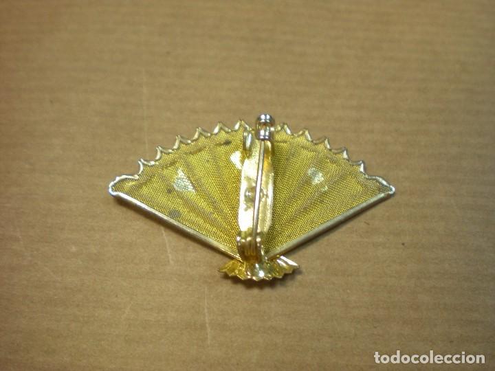 Joyeria: Broche con forma de abanico 3,5x1,5cm - Foto 3