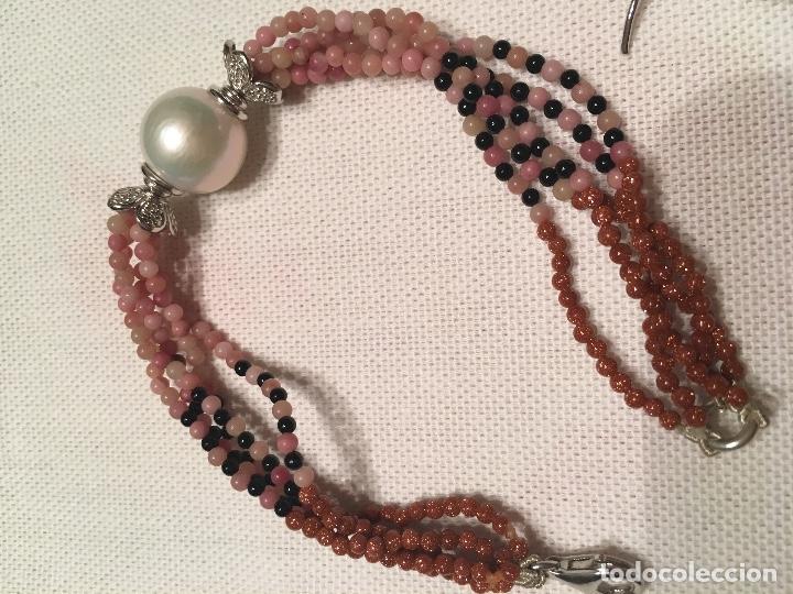 Joyeria: Pendientes y pulsera con perlas barocco - Foto 4