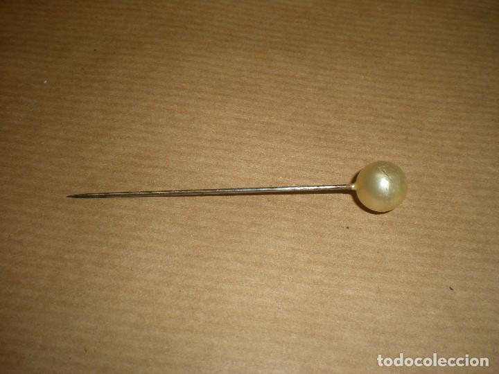 Joyeria: perla con alfiler long 5,5cm - Foto 1