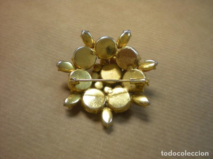 Joyeria: broche de piedras rojas  di&aacute;metro 45mm - Foto 3