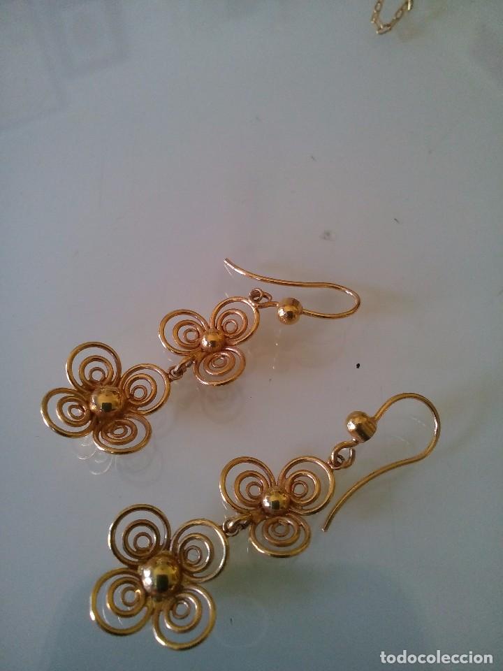 Joyeria: Pendientes de oro 18 kt